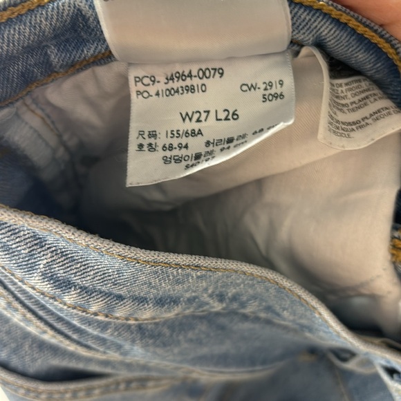 Levi’s Wedgie Straight Tango Blue Jeans - Picture 16 of 16